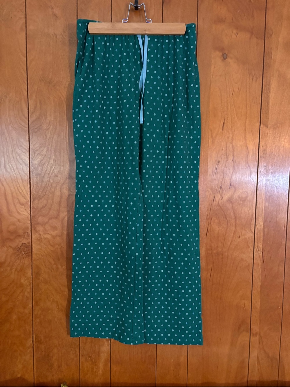 Gilligan & O'Malley Green Polka Dot Lounge Pants